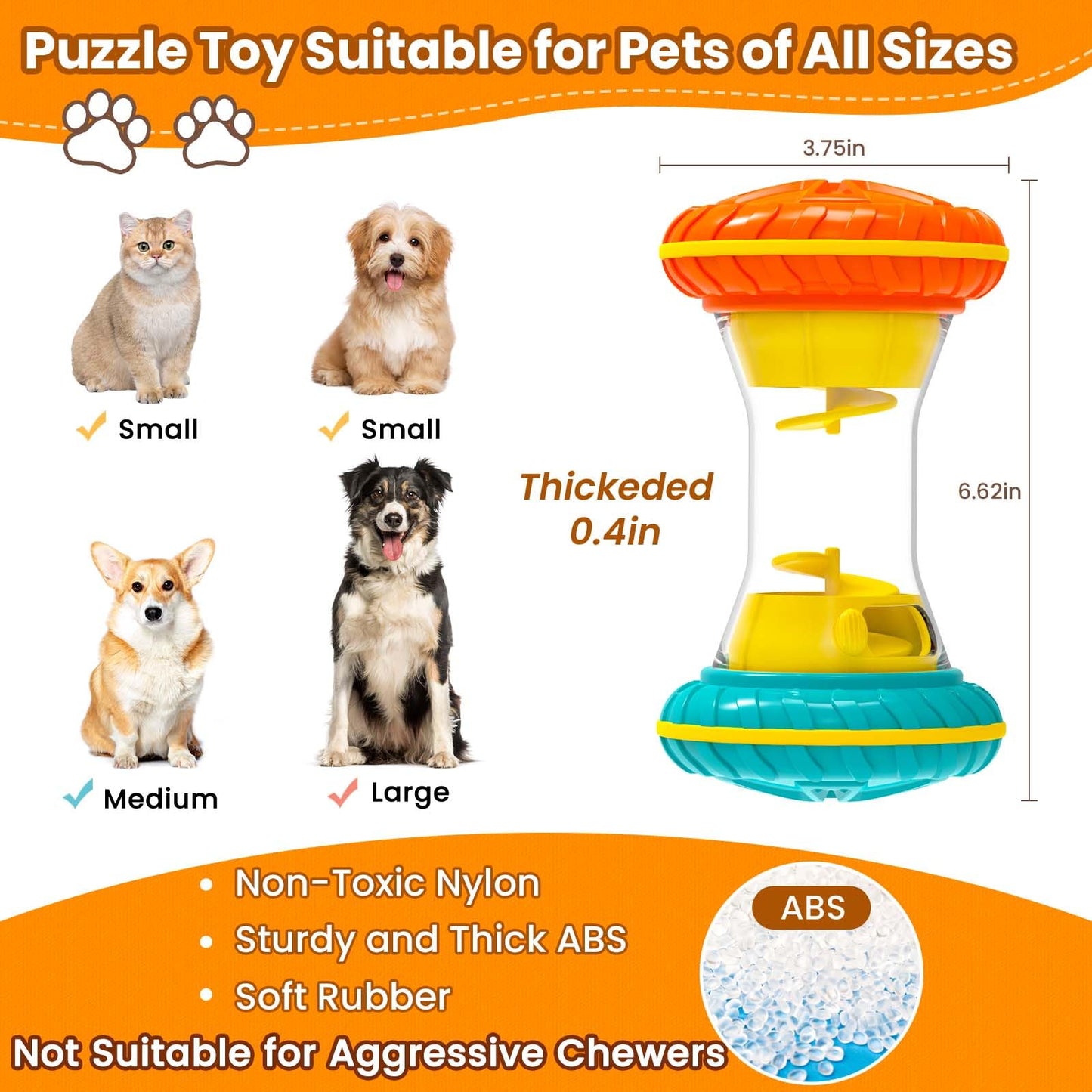 Dog Puzzle Feeder Toy